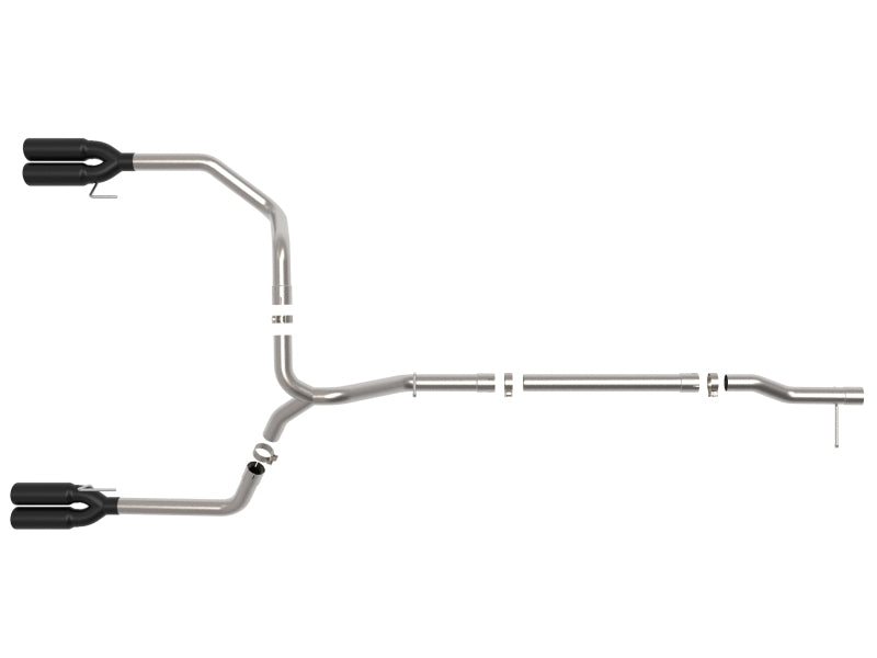 AFE 49-34146-B fits GM Trucks L6-3.0L (td) LZ0 Vulcan Series 3in 304 SS DPF-Bac