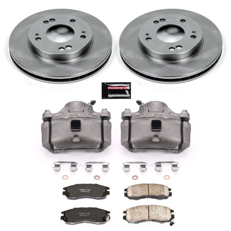 PowerStop fits Chrysler 95-00 Sebring Front Autospecialty Brake Kit w/Calipers