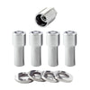 McGard 23181 Wheel Lock Nut Set - 4pk. (X-Long Shank) 1/2-20 / 13/16 Hex / 2.165in. Length - Chrome
