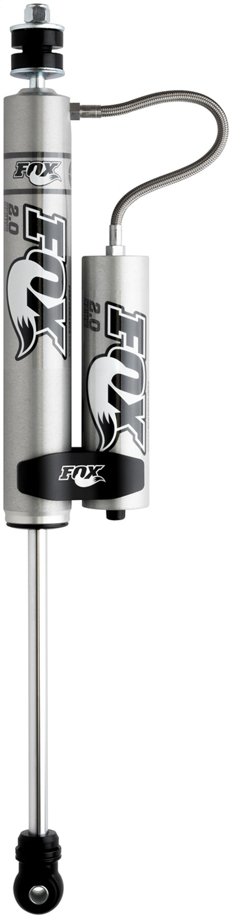 Fox 985-24-057 2.0 Performance Series 10.1in. Smooth Body Remote Res. Shock w/Stem Mount / Std Travel - Black