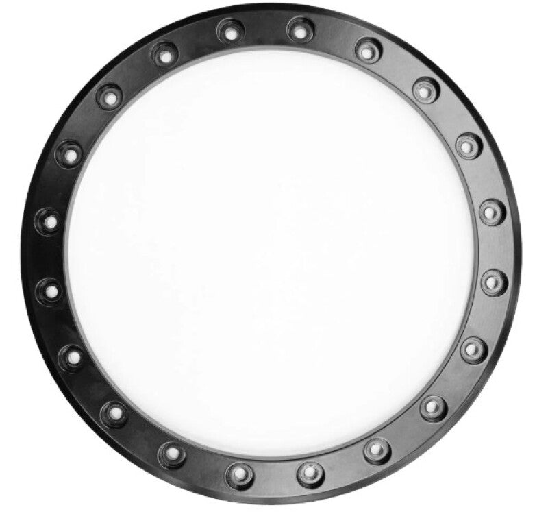 Raceline RBL-17G-A14-RING-24 Beadlock Ring - Alpha - 17in -24 Hole - 12mm - Gunm