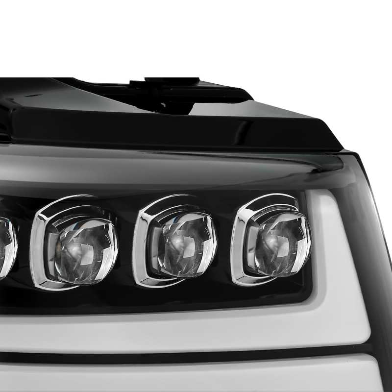 AlphaRex 880287 fits Chevy 07-13 Avalanche NOVA LED Proj Headlights Plank Style