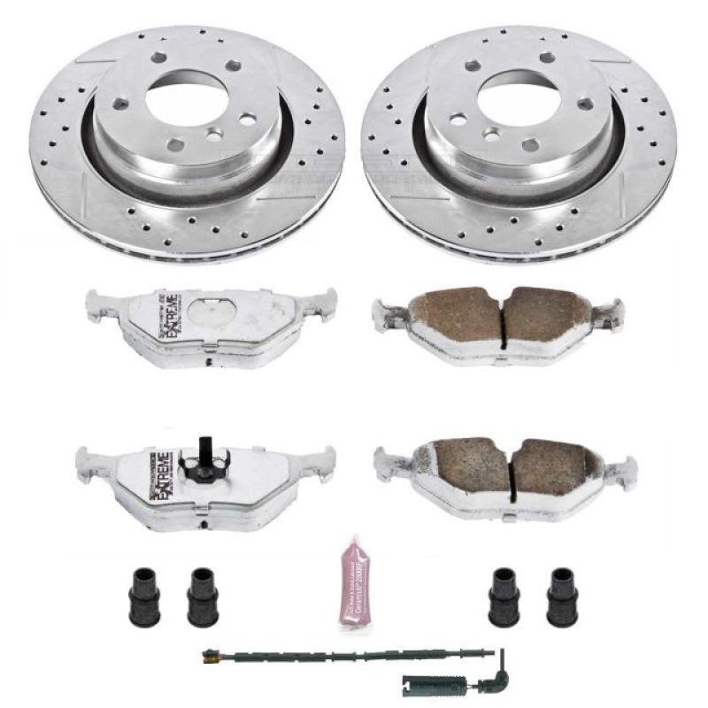PowerStop K877-26 2000 fits BMW 323i Rear Z26 Street Warrior Brake Kit