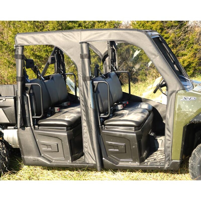 Seizmik 51-21003 14-19 Polaris 1000 fits Ranger XP Crew Soft Doors w/ Zippers Ki