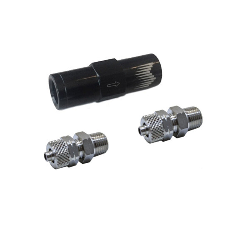 Snow Performance SNO-8CV-QC High Flow Water Check Valve Quick-Connect Fittings (
