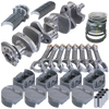 Eagle 13007060 fits Chevy 350 3.750in Crank 6.000in I-Beam Rods -5cc Flat Top 4.060in Pistons Rotating Assembly