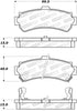 Stoptech 308.0669 Street Brake Pads