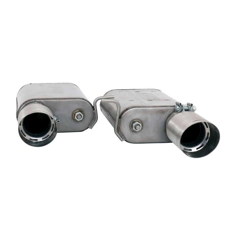 BBK 30065 20 Mustang GT Varitune Complete Cat Back Exhaust System (Includes Res
