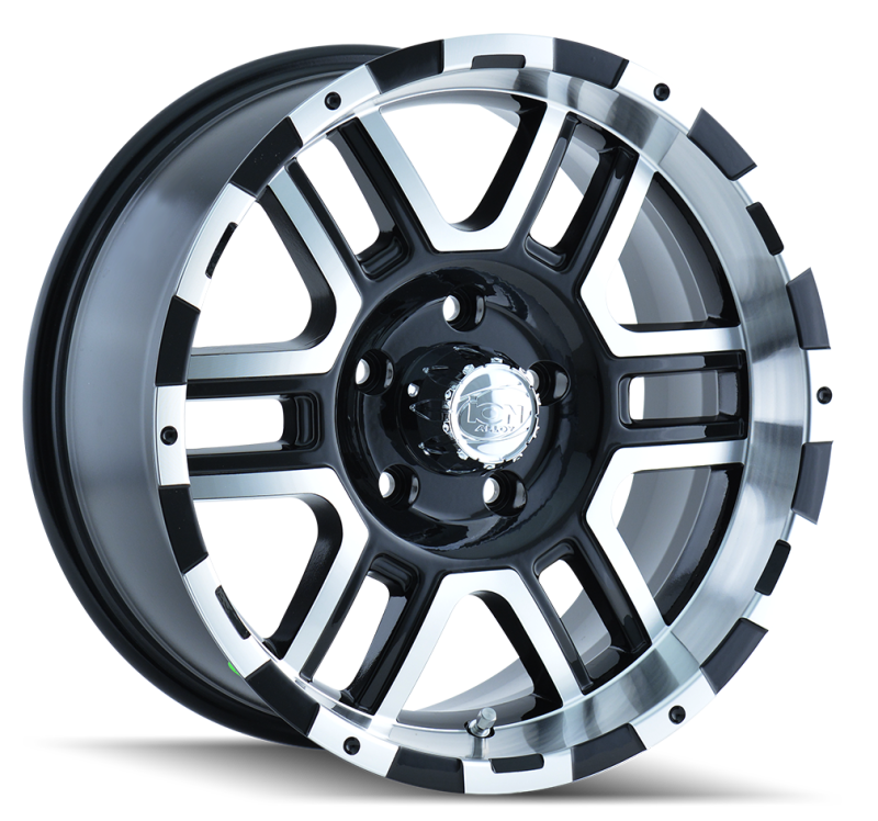 ION 179-8983B Type 179 18x9 / 6x139.7 BP / 12mm Offset / 106mm Hub Black/Machined Wheel