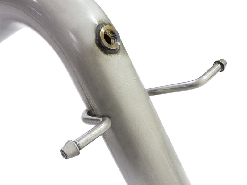 AFE 49-44064-P BORE HD 3.5in DPF-Back SS Exhaust w/Polished Tip 2016 fits GM Co