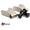 Camburg CAM-120027 10-14 fits Ford Raptor/ 04-14 F-150/ 80-96 F-150 4WD/ 80-96 Bronco TIG 4130 Shackles (extended)