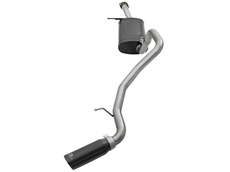 AFE 49-36121-B rce XP 2-1/2in 304 SS Cat Back Exhaust w/ Black Tips 2001-2016 f