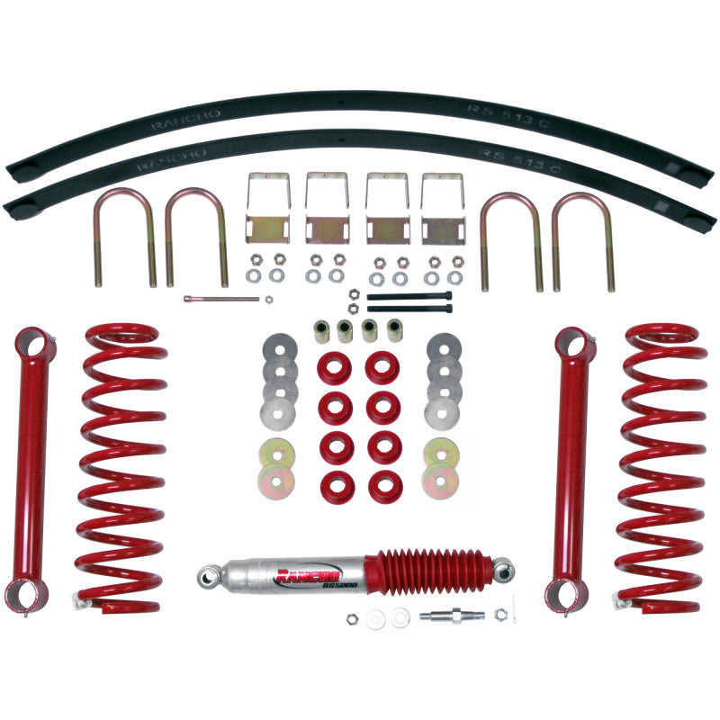 Rancho RS66102B-1 07-17 fits Jeep Wrangler Fr and R Suspension System Component - Box One