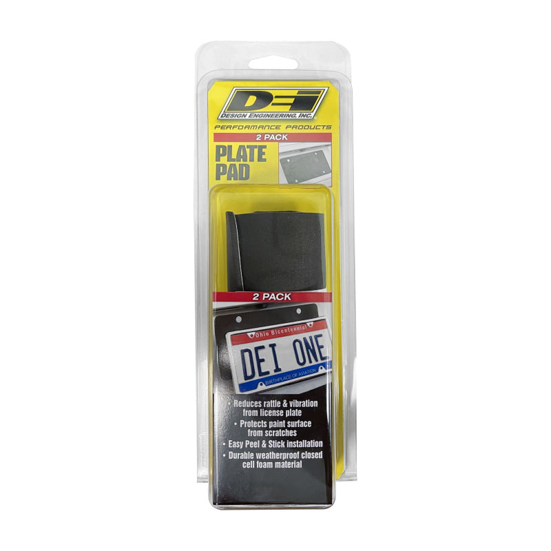 DEI 50941 License Plate Pad - 2 Pack