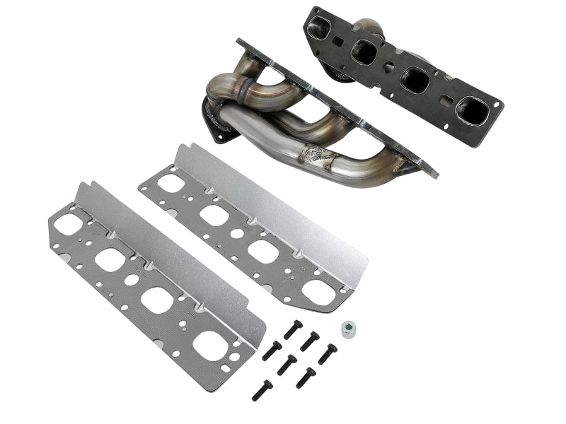 AFE 48-32021 Twisted Steel 304SS Shorty Header 09-18 fits Dodge Challenger / Ch