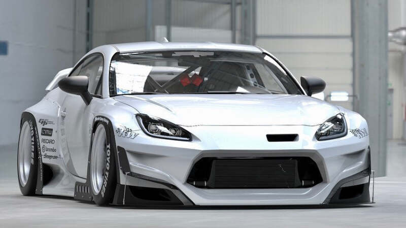 GReddy 66910881 Pandem 2022+ fits Toyota GR86 (ZN8) Rocket Bunny V1.5 Ducktail W