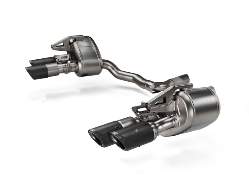 Akrapovic S-PO/T/5H 2024+ fits Porsche Panamera Slip-On Line (Titanium) w/ Carbo