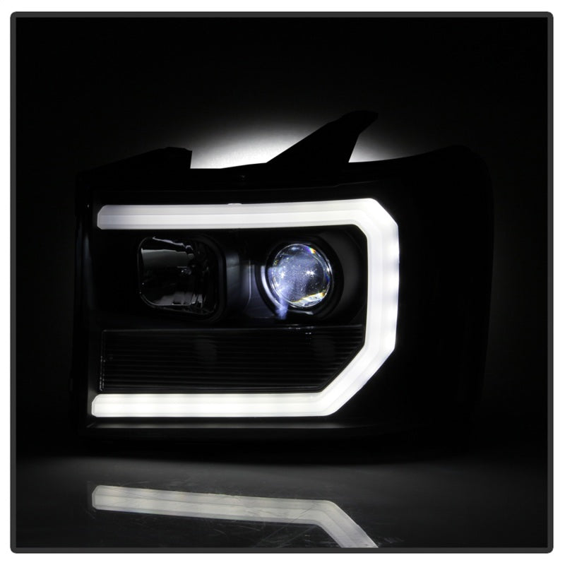 Spyder 5087522 fits GMC 07-13 Sierra 1500/2500/3500 Denali 08-13 LED Headlights