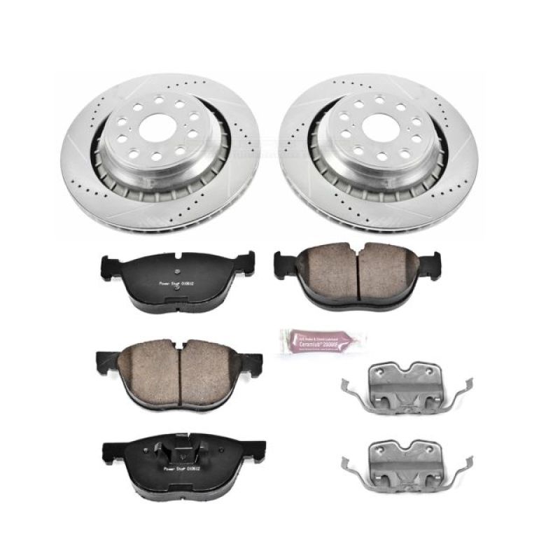 PowerStop K4692 fits BMW 07-10 X5 Front Z23 Evolution Sport Brake Kit