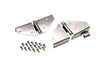 Kentrol 30403 fits Jeep 76-95 CJ/Wrangler YJ Windshield Hinge Pair - Polished Silver
