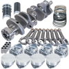 Eagle 18021L070 fits Chevy 454 1Pc 4.250in Crank 6.385in I-Beam Rod -3cc Flat Top 4.320in Pistons Rotating Assembly