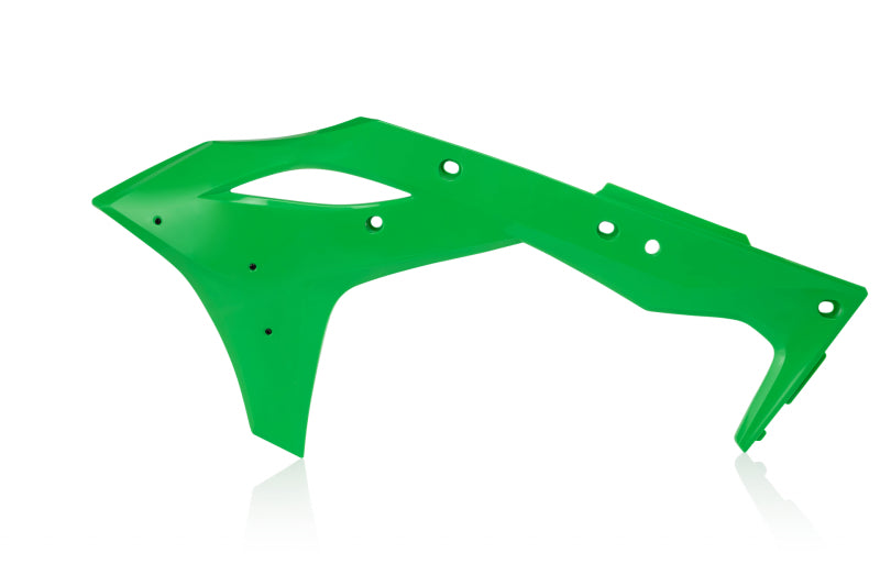 Cycra 1CYC-1868-72 fits Kawasaki KX250F Powerflow Radiator Shrouds - OEM Green