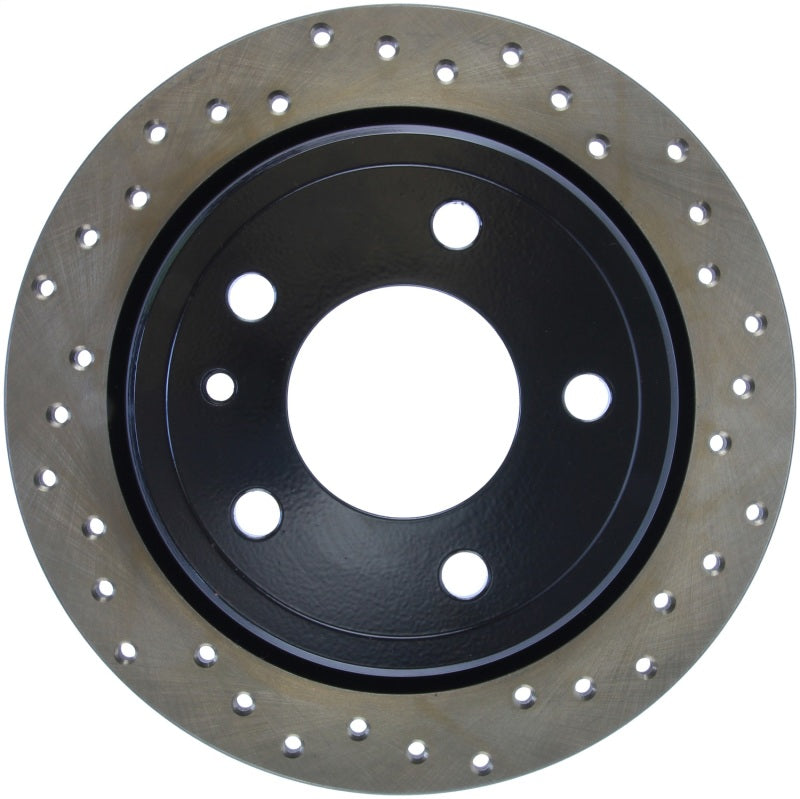 Stoptech 128.34016L Drilled Sport Brake Rotor
