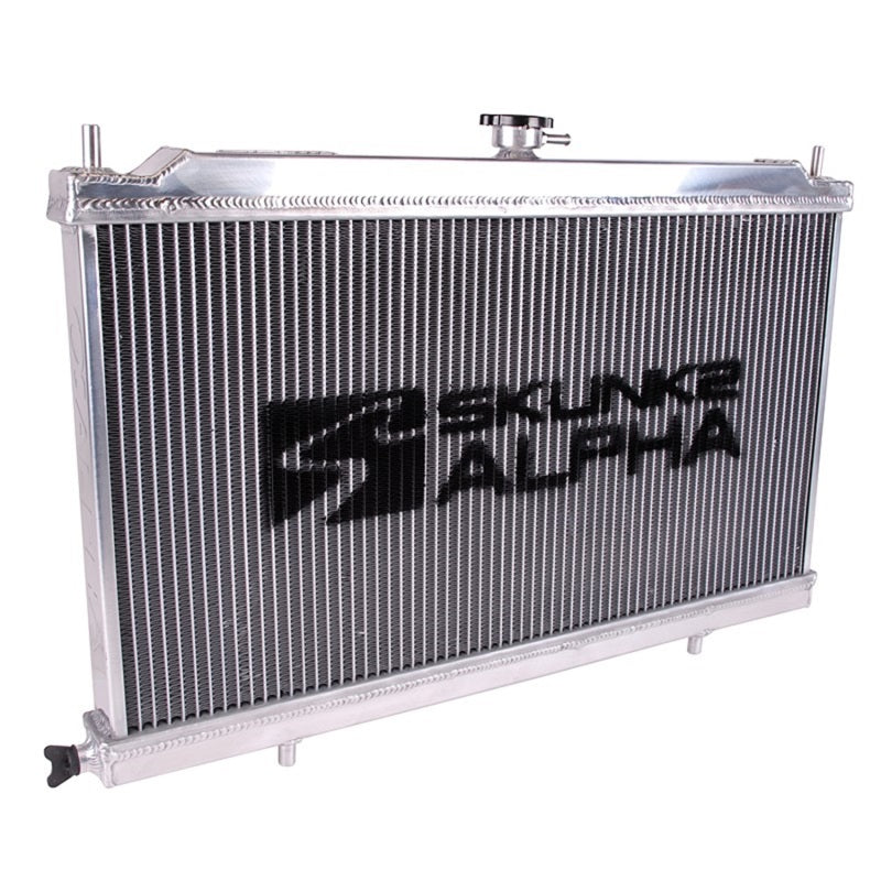 Skunk2 349-05-1500 Alpha Series 88-91 fits Honda CRX/Civic Radiator (Full Size) (Dual Core) (Manual Trans.)