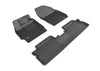 3D MAXpider L1SC00501509 2023 fits Kia EV6 Kagu Black Floor Mat - Row 2
