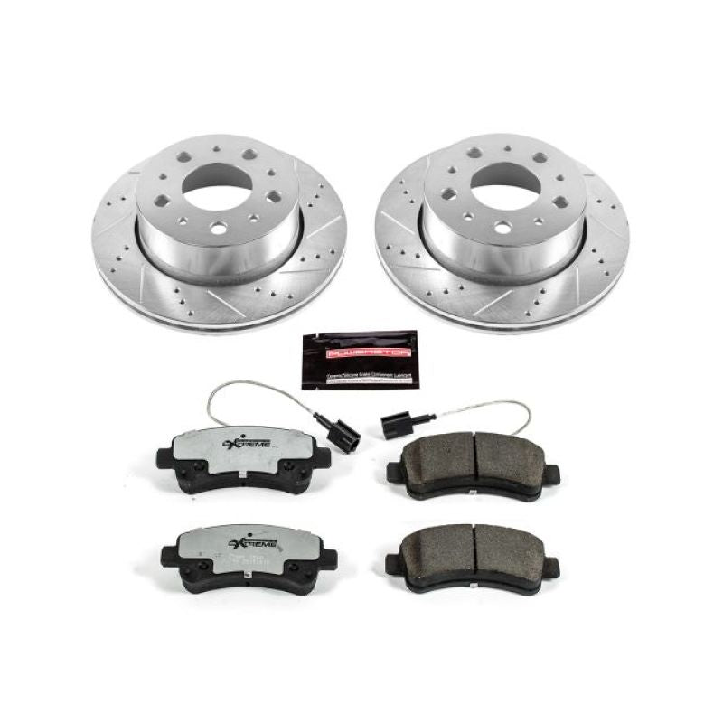 PowerStop K7313-36 14-15 fits Ram ProMaster 1500 Rear Z36 Truck & Tow Brake Kit