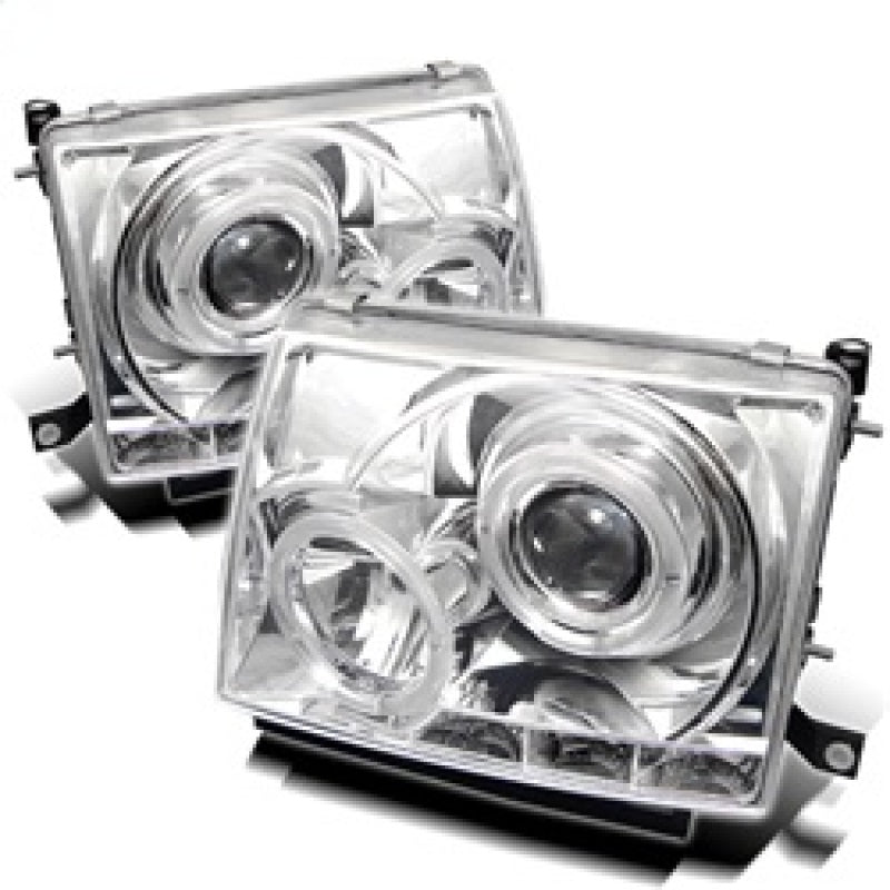 Spyder 5011954 fits Toyota 97-00 Tacoma Projector Headlights LED Halo LED Chrom
