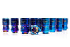 Project Kics WMN03IP 12x1.25 Monolith T1/06 Lug Nut Set - IP Blue (20 Pcs)