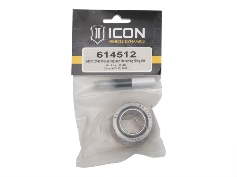 ICON 614512 64031/214030 Bearing & Ret Ring Kit