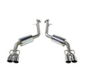 Remark RO-TSE3-DM 17-20 fits Lexus IS200/300/350 Axleback Exhaust - Stainless Double Wall Tip (Muffler Version)