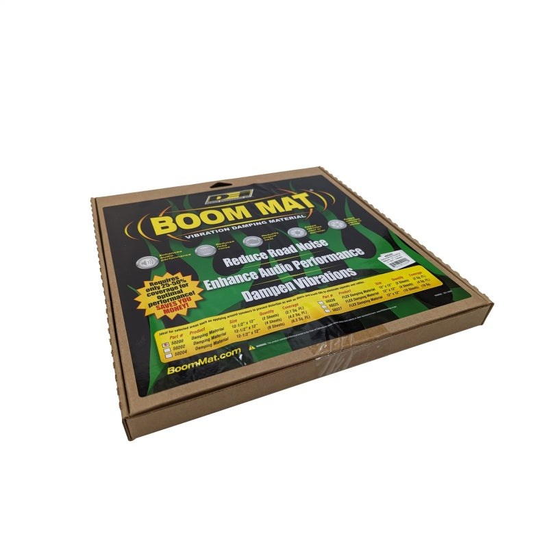 DEI 50200 Boom Mat Damping Material - 12in x 12-1/2in (2mm) - 2.1 sq ft - 2 She