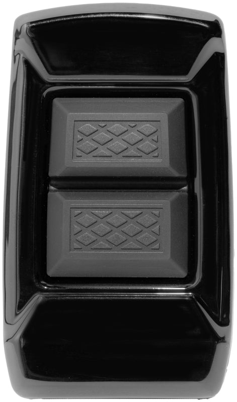 Kuryakyn 10045-2 Kuryakyn Enygma Brake Pedal Pad FL Touring Models - Gloss Black
