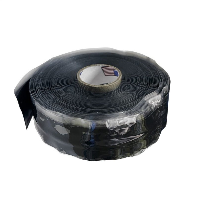 DEI 10476 Fire Tape 1in x 36ft Roll - Self Vulcanizing Tape - Black