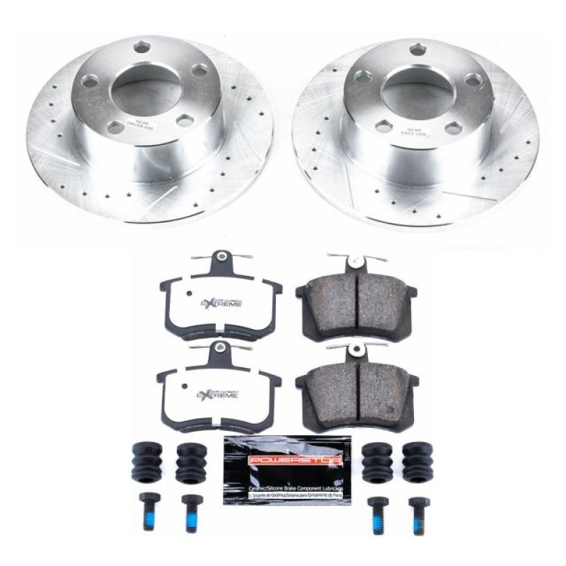 PowerStop K514-26 95-97 fits Audi A6 Rear Z26 Street Warrior Brake Kit