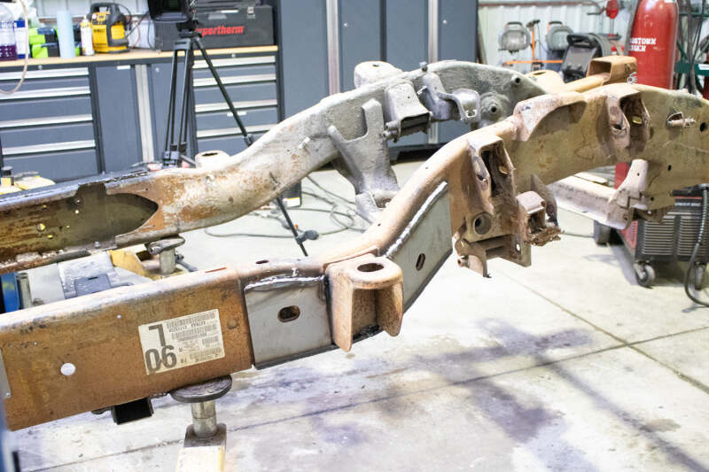 RustBuster RB7806L Front Frame Section Left Side