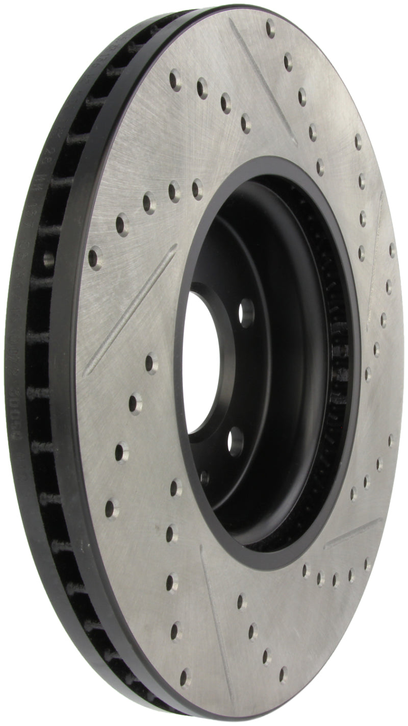 Stoptech 127.33136R Slotted & Drilled Sport Brake Rotor