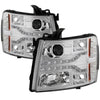 Spyder 5083586 fits Chevy 07-13 Silverado 1500 V2 Projector Headlights - LED DR