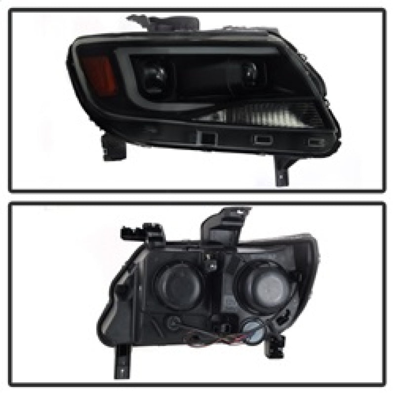 xTune 9039300 fits Chevy Colorado 15-17 HalogenOnly Projector Headlights - Blac