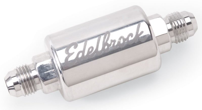Edelbrock 8129 Replacement Polished Filter for 8128