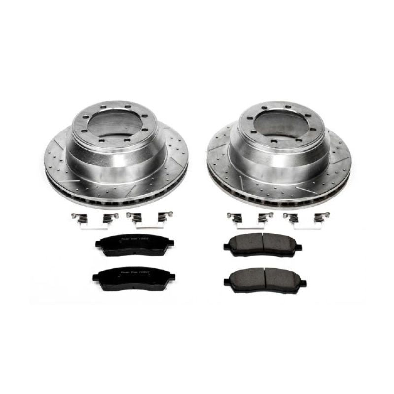 PowerStop fits Ford 99-04 F-350 Super Duty Rear Z23 Evolution Sport Brake Kit