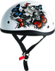 Skid Lid 649524 Skid Lids White Rose Original Helmet - XS