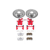 PowerStop KC3109 26 02 fits Audi A4 Rear Z26 Street Warrior Brake Kit w/Calipers