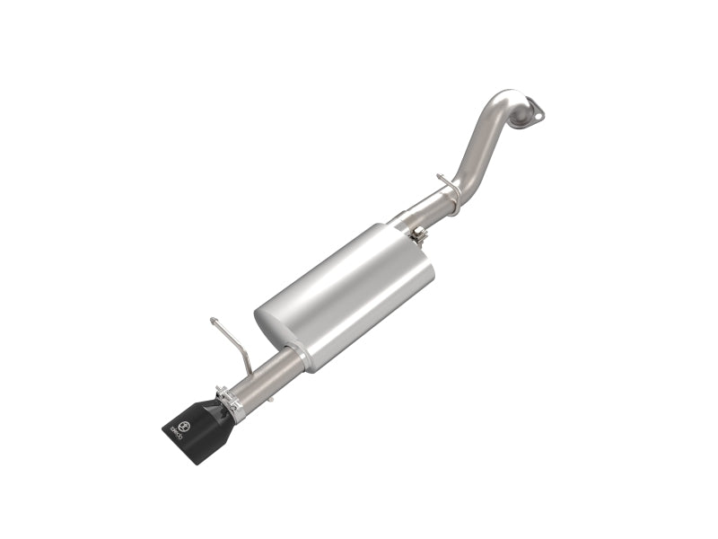 aFe 49-36083-B 14-19 fits Toyota Corolla 1.8L Takeda 2.5in 304SS Axle-Back Exhaust w/ Black Tip