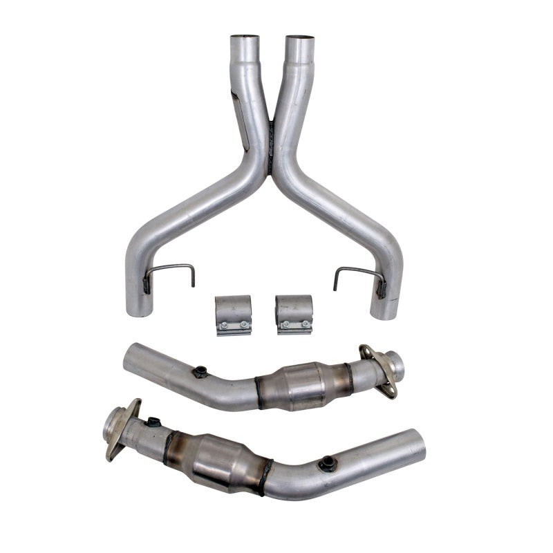 BBK 1770 Mustang 4.6 GT High Flow X Pipe With Catalytic Converters - 2-3/4