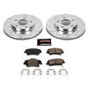 PowerStop K7370 fits Hyundai 17-19 Elantra Front Z23 Evolution Sport Brake Kit