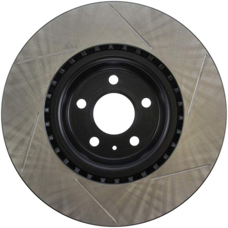 Stoptech 126.33138SR Power Slot 12 fits Audi A6 Quattro/11-12 A7 Quattro / 07/11-13 S4 Front Right Slotted Rotor
